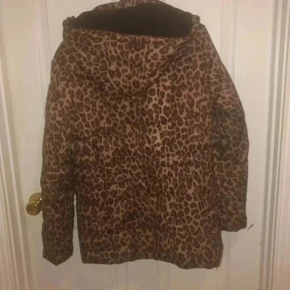 Leopard out door-spirit winter- coat sz m - Picture 4 of 4